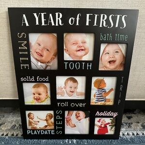 Year of firsts - picture frame
